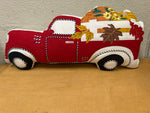 CAR W/PUMPKIN PILLOW