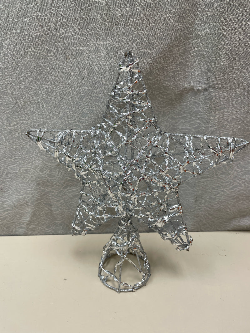 SILVER TREE TOPPER
