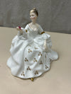 WOMAN IN REGENCY DRESS FIGURINE