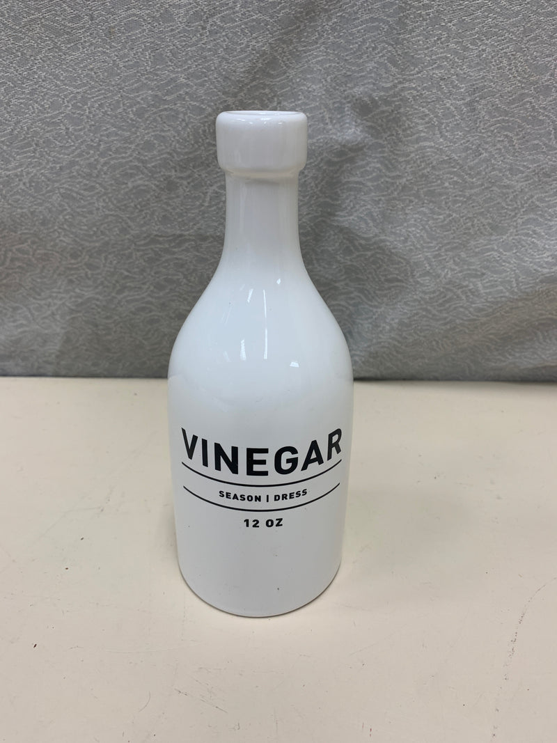 WHITE "VINEGAR" BOTTLE