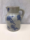 GRAY/BLUE FLORAL PITCHER