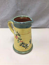 YELLOW FLORAL PITCHER