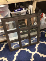IRON BROWN MULTI PANEL MIRROR