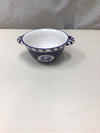 "INDGO CRAB" BLUE/WHITE DISH