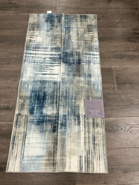 BLUE GREEN FLOOR RUG