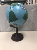 BROWN BASE GLITTER GLOBE