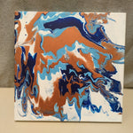 SQUARE ABSTRACT CANVAS