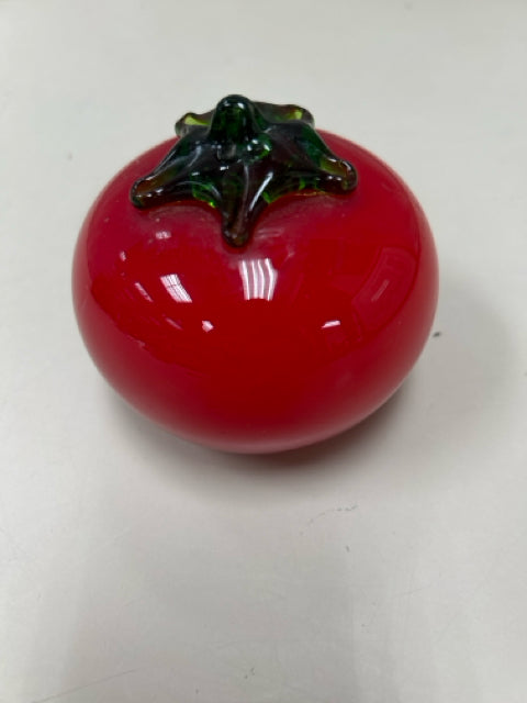 RED GLASS TOMATO