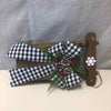 HANGING WOOD SLEIGH W/BOW