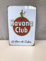 "HAVANA CLUB" TIN SIGN