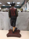 LARGE GOLFER FIGURINE