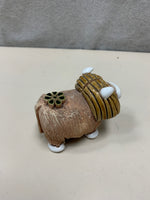 ASST HAND MADE ANIMAL FIGURINE