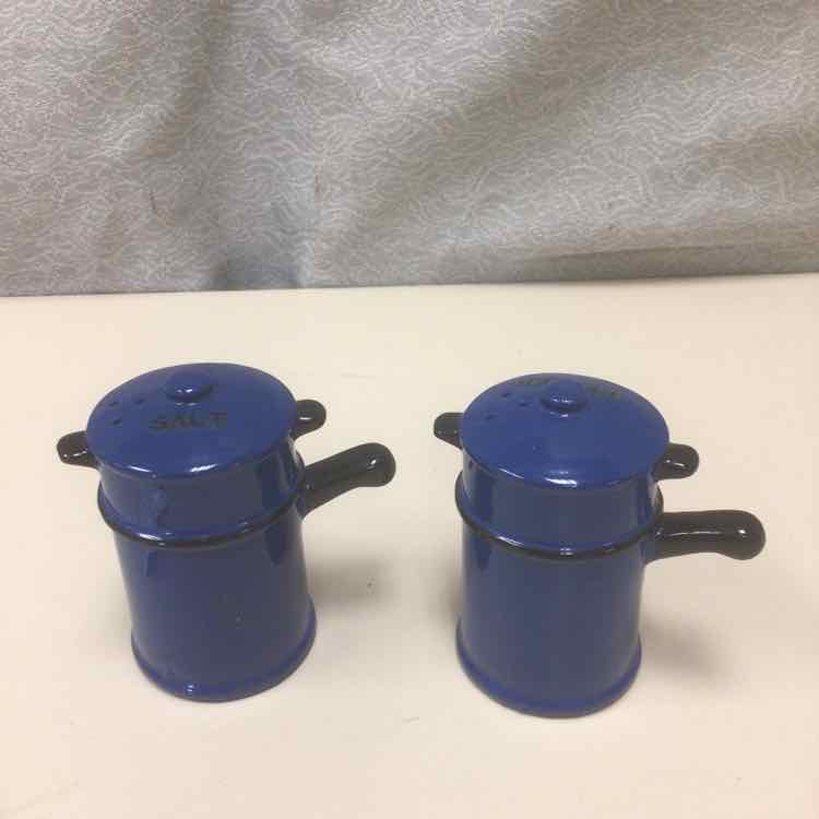 BLUE METAL S+P SHAKERS W/HANDLE