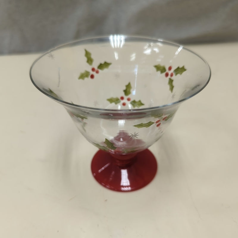 HOLLY THEMED CANDY DISH