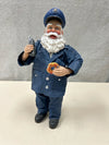 POLICEMAN SANTA FIGURINE