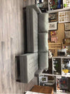 BOLSTERED DARK GRAY SECTIONAL