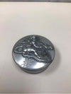 2 PC SILVER CHERUB CONT