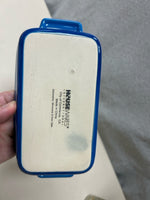 SMALL BLUE SERVING DISH