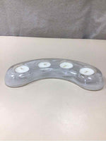 STONE WHITE TEA LIGHT HOLDER