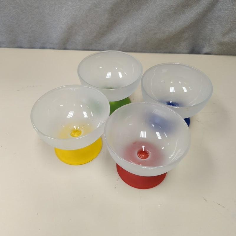 4 CLEAR/COLORFUL GLASSES