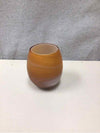 ORANGE SWIRLY SMALL VASE