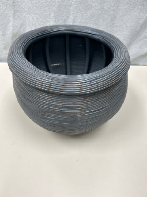 GREY WEAVE BASKET