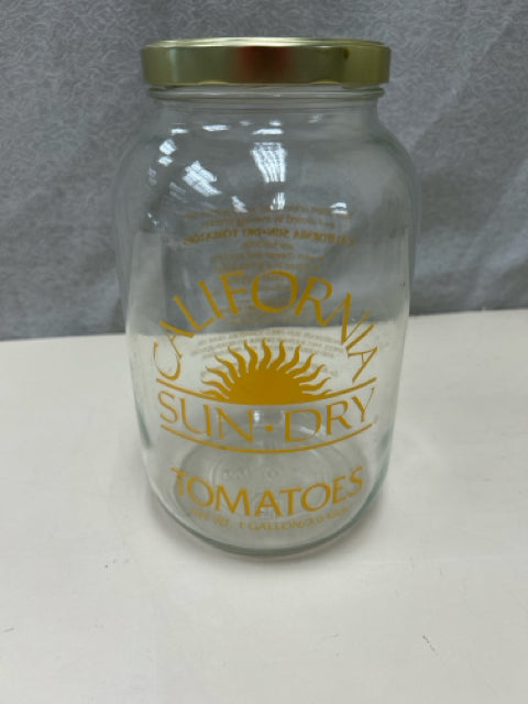 LARGE GLASS JAR