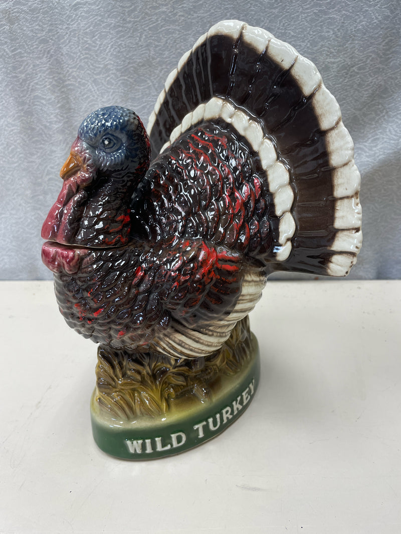 WILD TURKEY CERAMIC BOTTLE