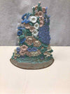 FLORAL CAST IRON DOORSTOP