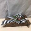 HANGING WOOD SLEIGH W/BOW