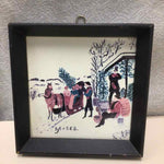 WINTER SCENE FRAMED ART