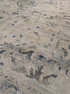 BLUE GREY DIST RUG