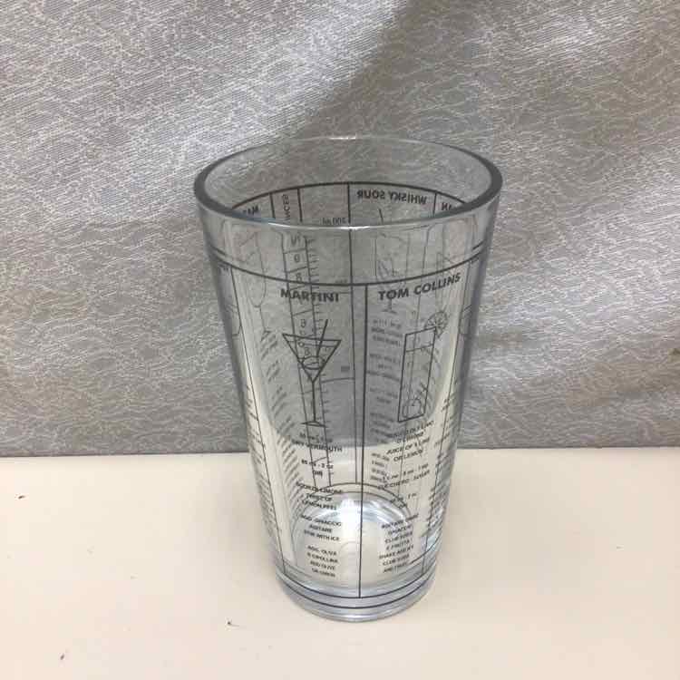 COCKTAIL RECIPE GLASS