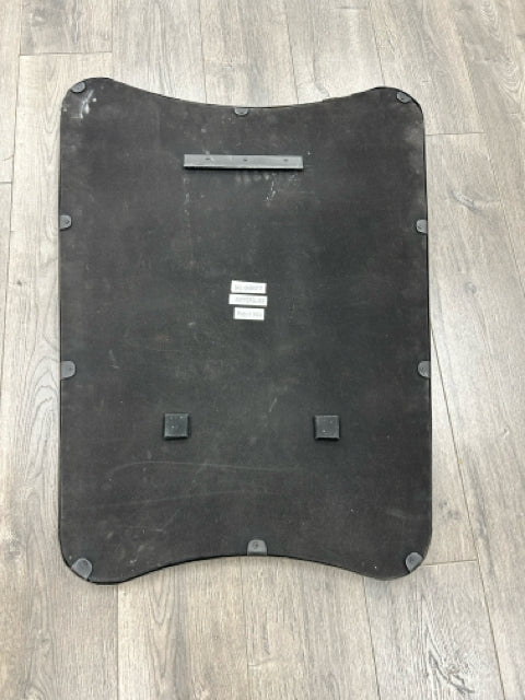 BLACK "MODERNIST" MIRROR