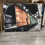 RAIL CART LARGE CANVAS