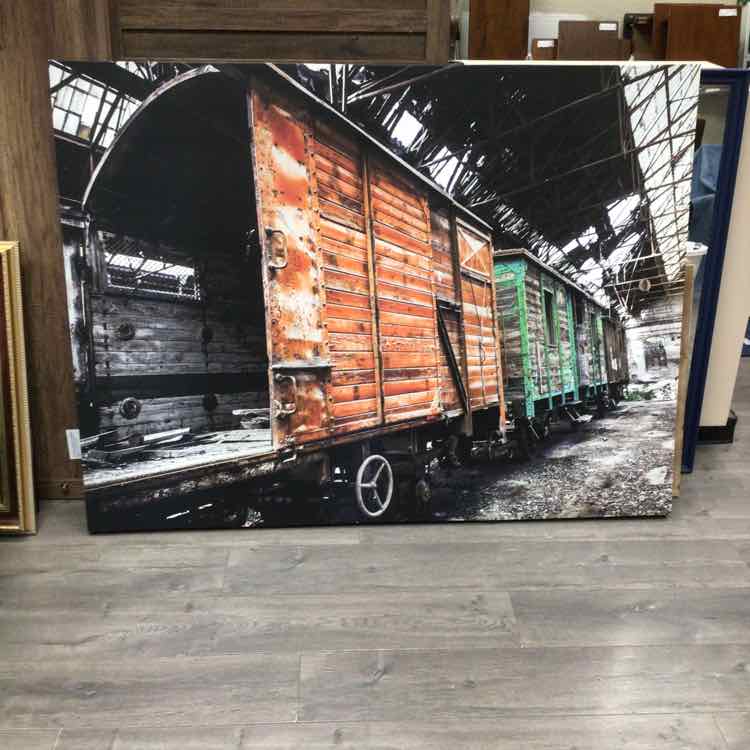 RAIL CART LARGE CANVAS