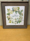 "GATHER" W/WREATH PIC