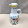 MINI WHITE/FLORAL PITCHER