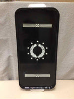 BLACK/WHITE SERVING TRAY