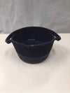 BLACK/WHITE WOVEN BASKET