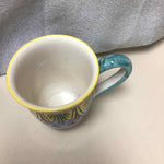 HAND PAINTED CERAMIC MUG