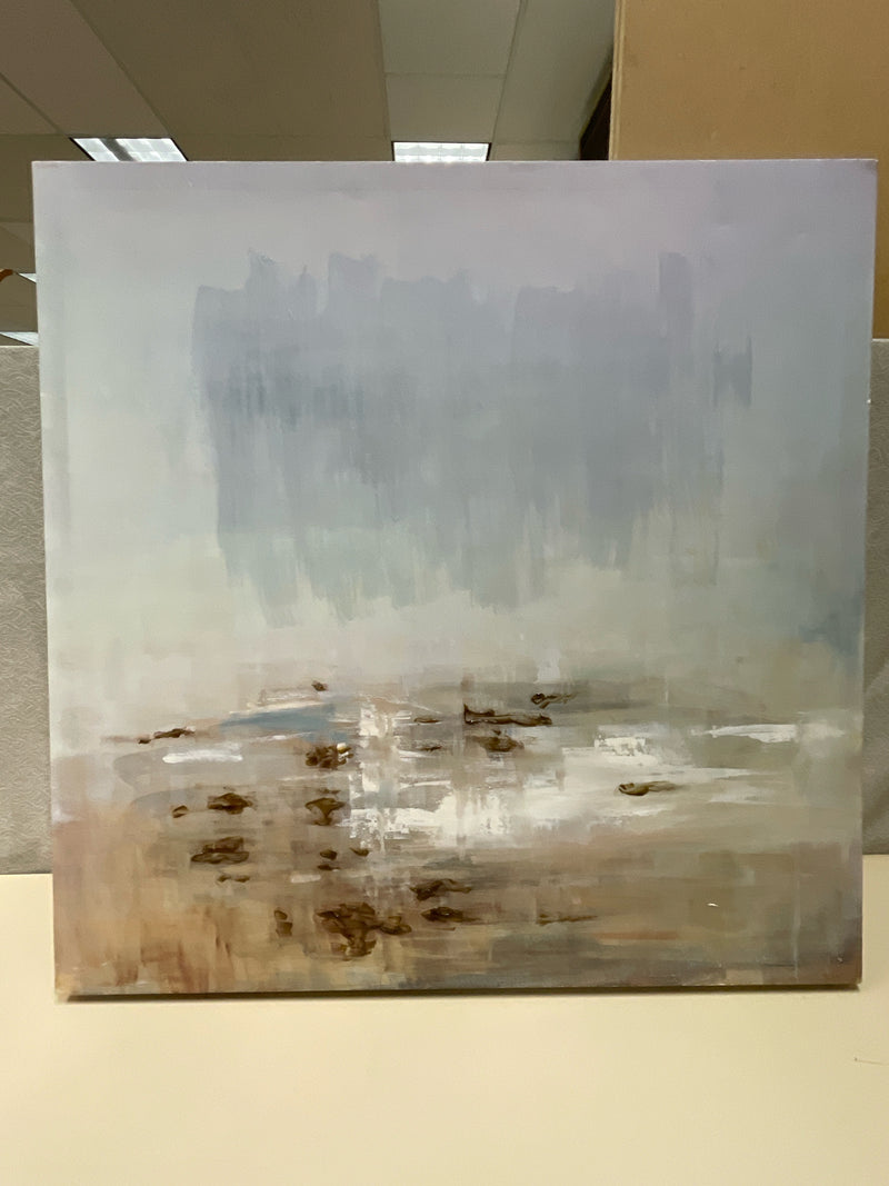 ABSTRACT WATERFRONT CANVAS