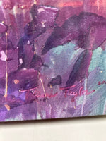 PURPLE TAN BLUE WATER SUNSET PIC