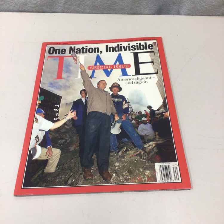''ONE NATION,INDIVISIBLE'' TIME MAGAZINE