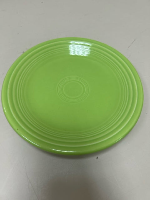SMALL LIME GREEN FIESTA PLATE