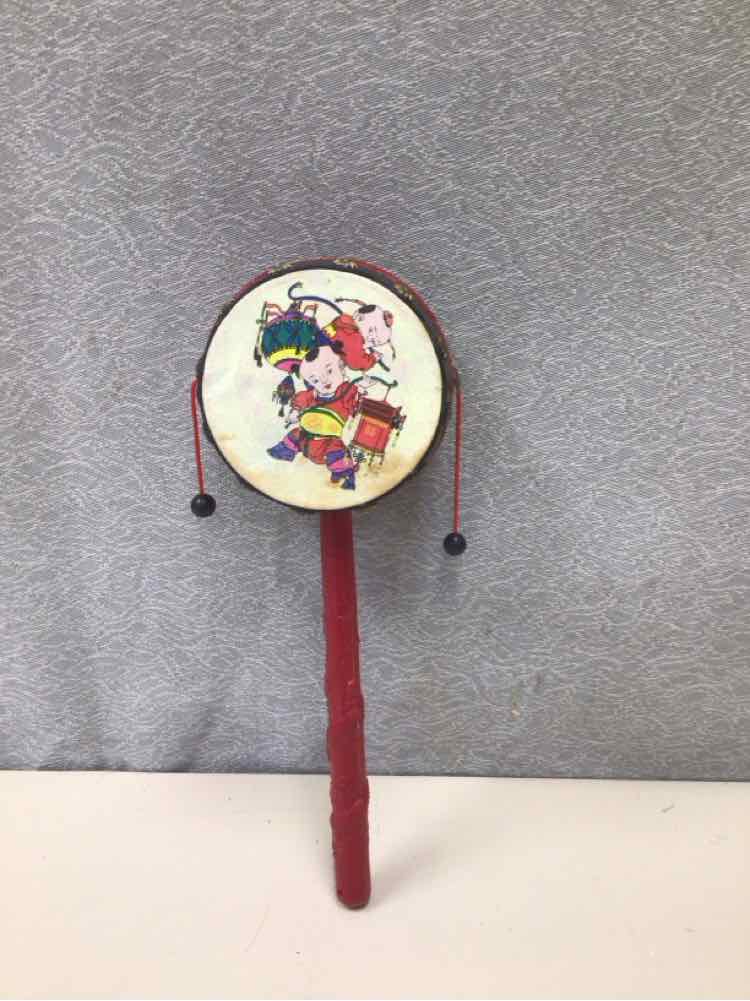 SMALL RED HAND DRUM