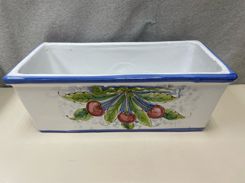 ITALIAN CERAMIC PLANTER BOX
