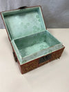 ANTIQUE RED ASIAN JEWELRY BOX