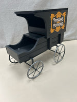 POISONS & POTIONS WOOD CART