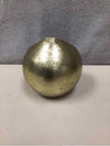 GOLD BEADED ROUND CANDLE HOLDER